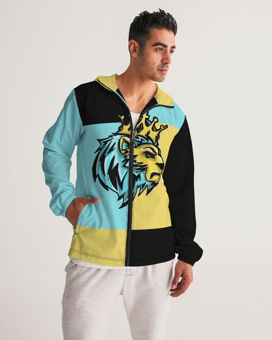 Aqua 5’s (Square) Men's Windbreaker