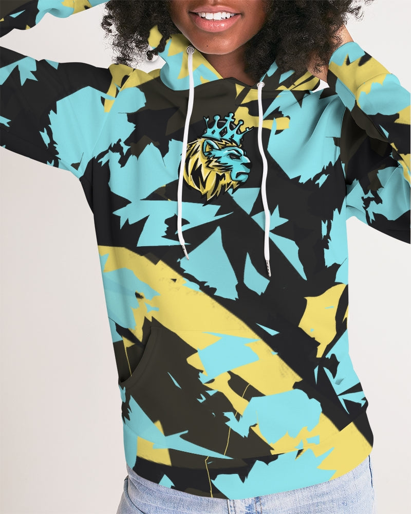 Aqua 5’s (Multi) Women's Hoodie