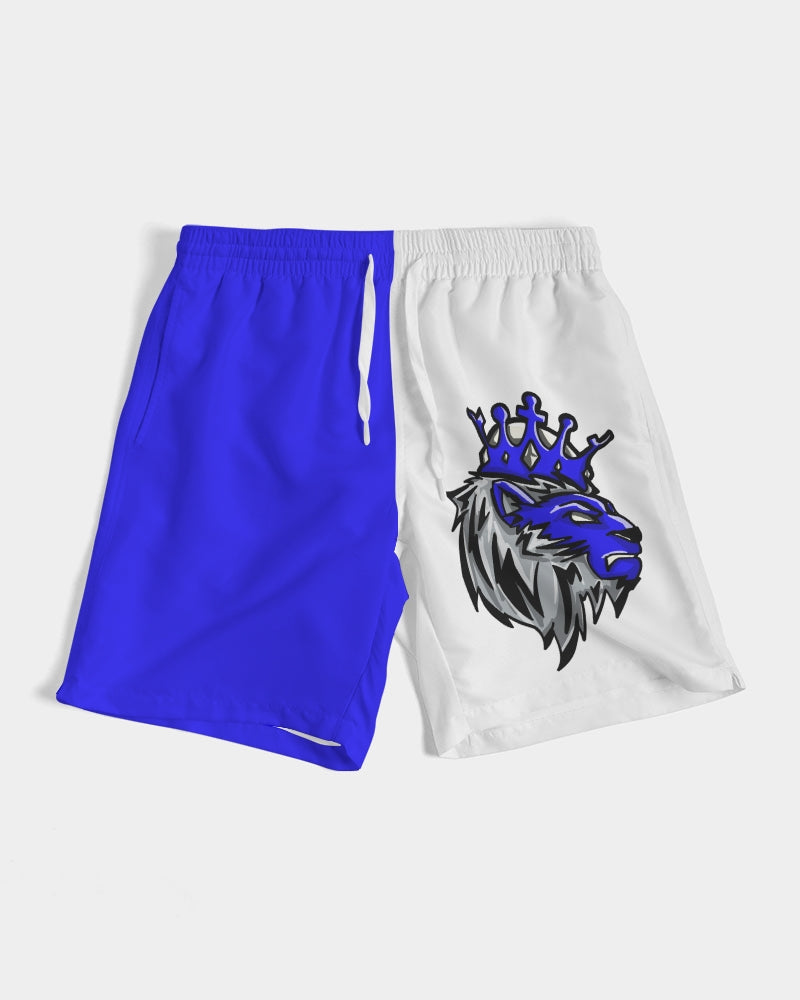 Racer Blue 5’s (White) Men's Swim Trunk