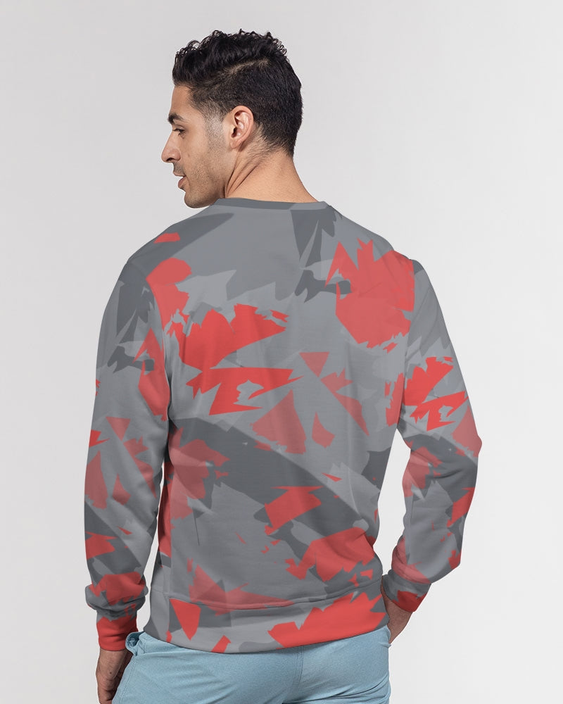 Infrared 4’s (Dark Grey/Multi) Men's Classic French Terry Crewneck Pullover