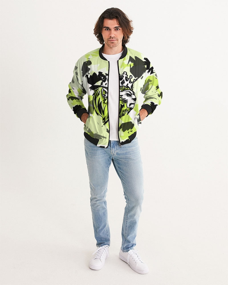 Visionaire Retro 1 High (Green/Multi) Men's Bomber Jacket