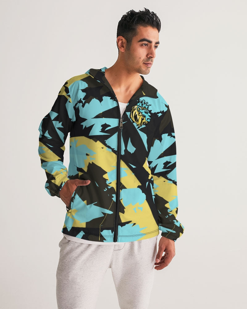 Aqua 5’s (Multi) Men's Windbreaker