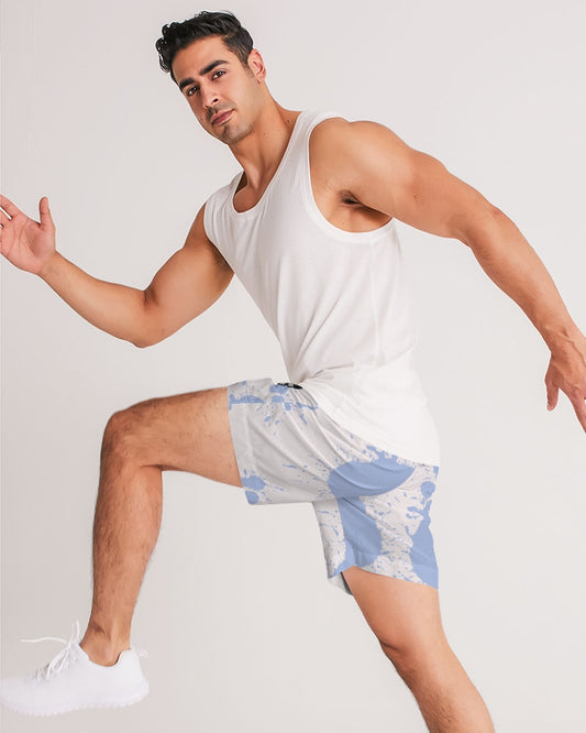 UNC 6’s (White/Blue) Men's Jogger Shorts