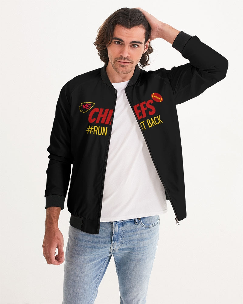 Chiefs (#RUN IT BACK) Men's Bomber Jacket