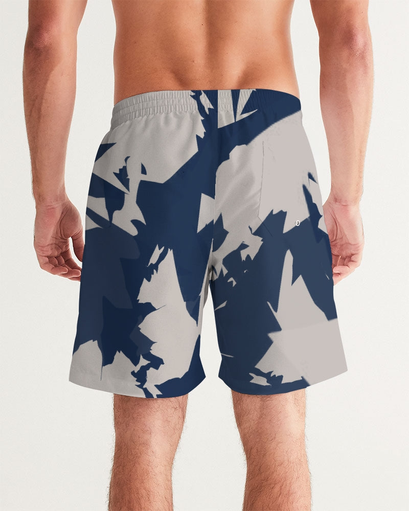 Georgetown 6’s (Magnet/College Blue) Men's Swim Trunk