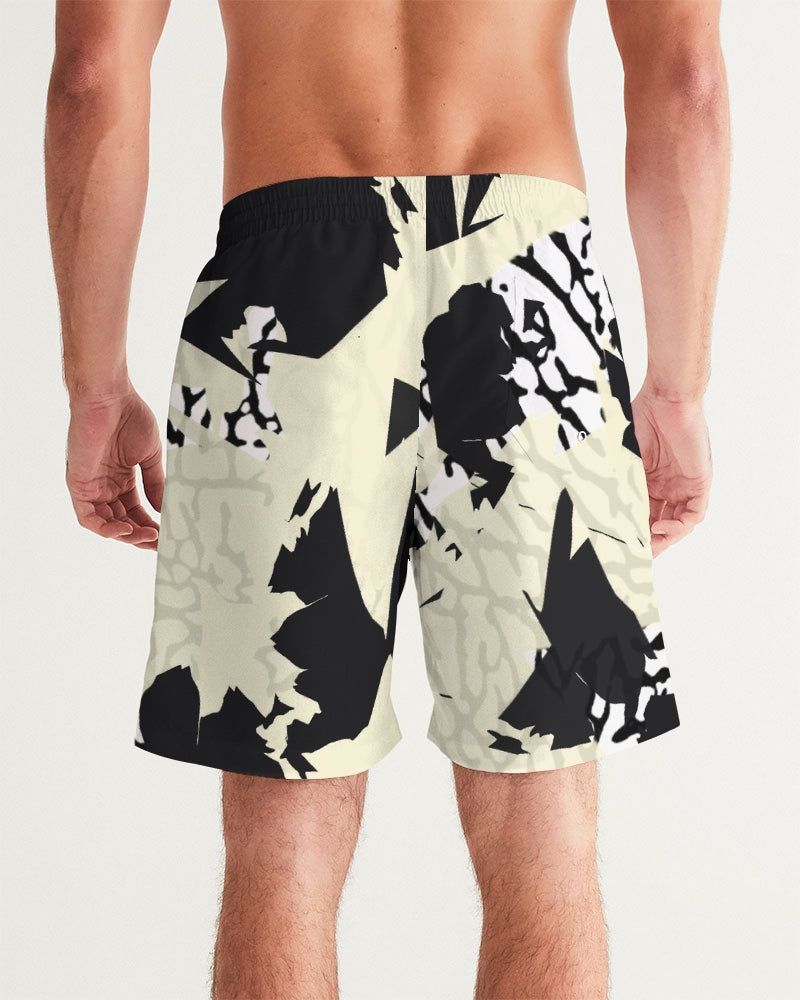 Reimaged 3’s (Elephant print Multi) Men's Swim Trunk