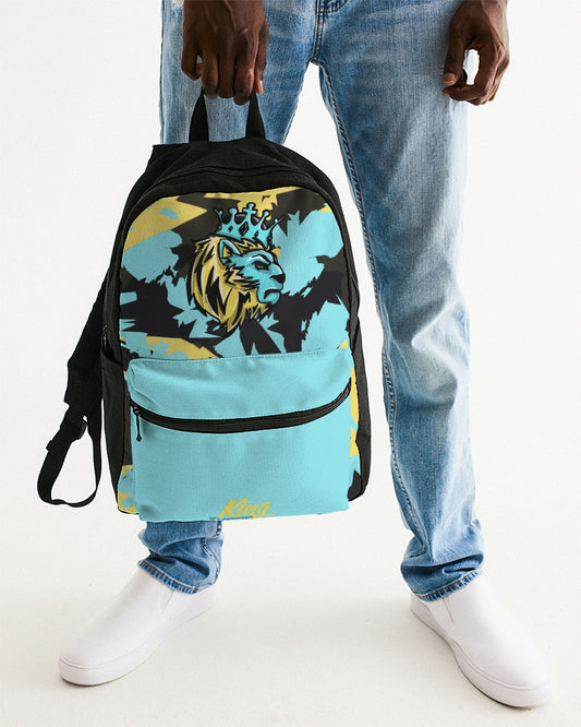 Aqua 5’s (Multi) Small Canvas Backpack