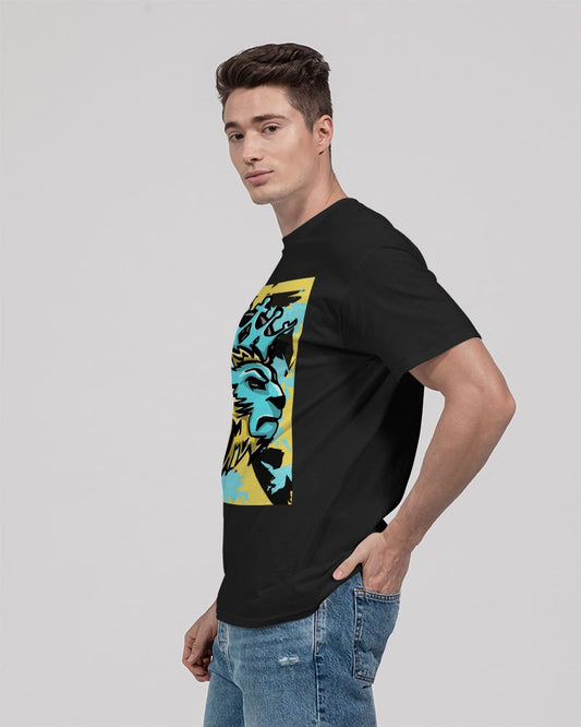 Aqua 5’s (Multi) Unisex Heavy Cotton T-Shirt | Gildan