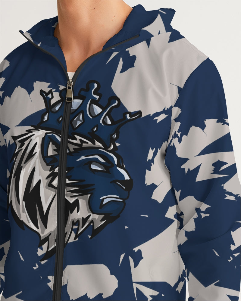 Georgetown 6’s (College Blue/Magnet) Men's Windbreaker