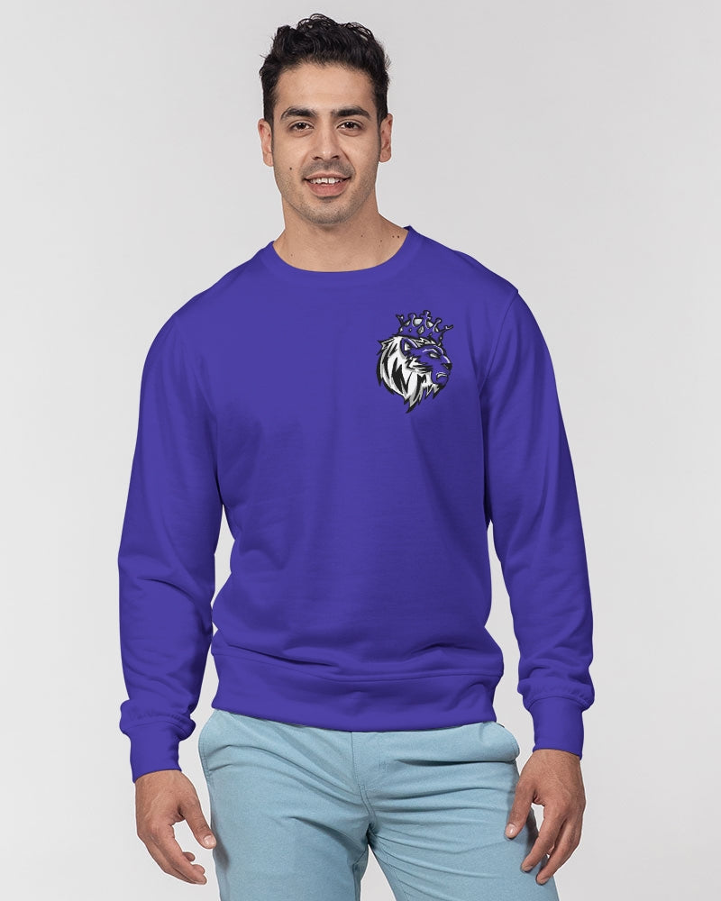 Concord 5’s (Purple) Men's Classic French Terry Crewneck Pullover