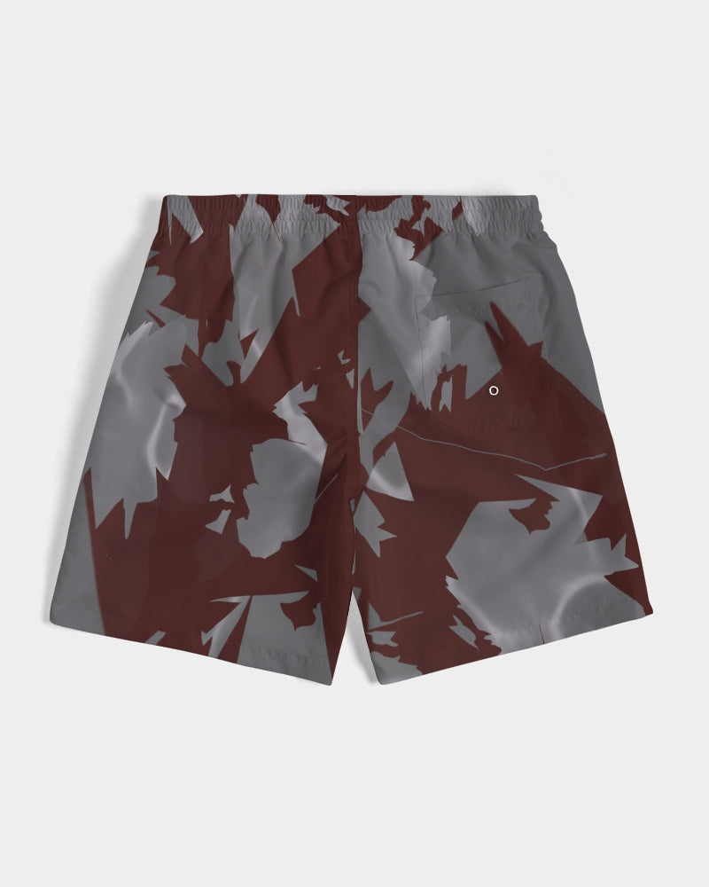 Burgundy 5’s (Multi) Men's Swim Trunk