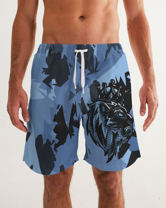 Brave Blue 13’s (Multi) Men's Swim Trunk