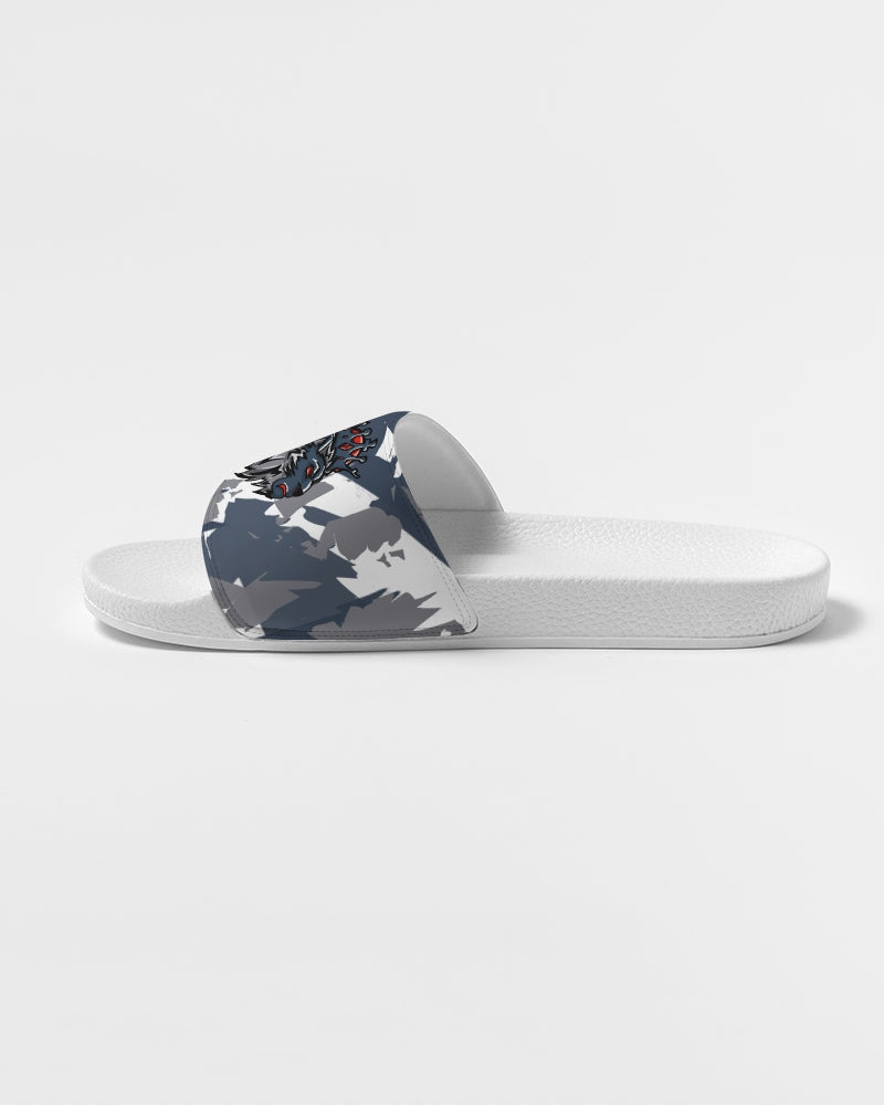 French Blue 13’s (White/French Blue/Grey) Men's Slide Sandal