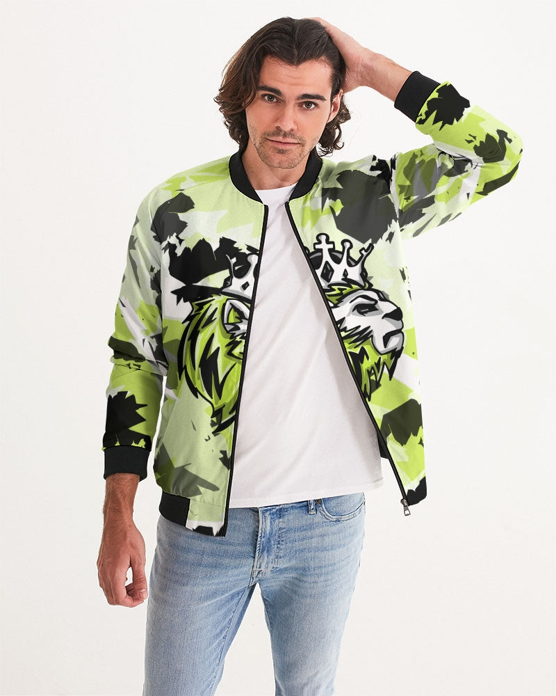 Visionaire Retro 1 High (Green/Multi) Men's Bomber Jacket