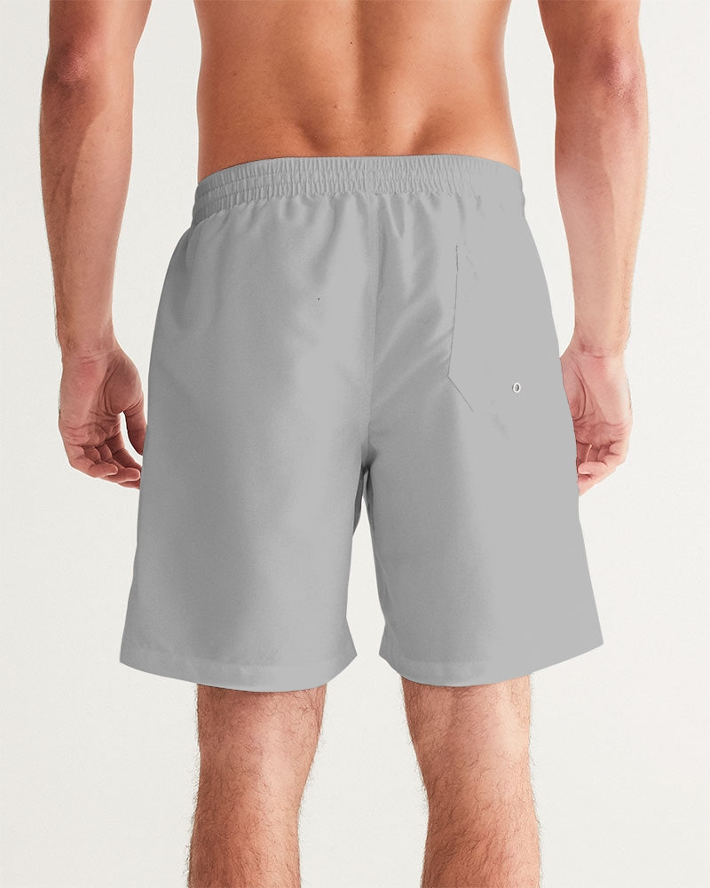 Stealth Grey 1’s & 12’s (Grey) Men's Swim Trunk