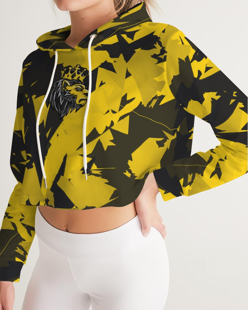 Thunder 4’s (Multi) Women's Cropped Hoodie