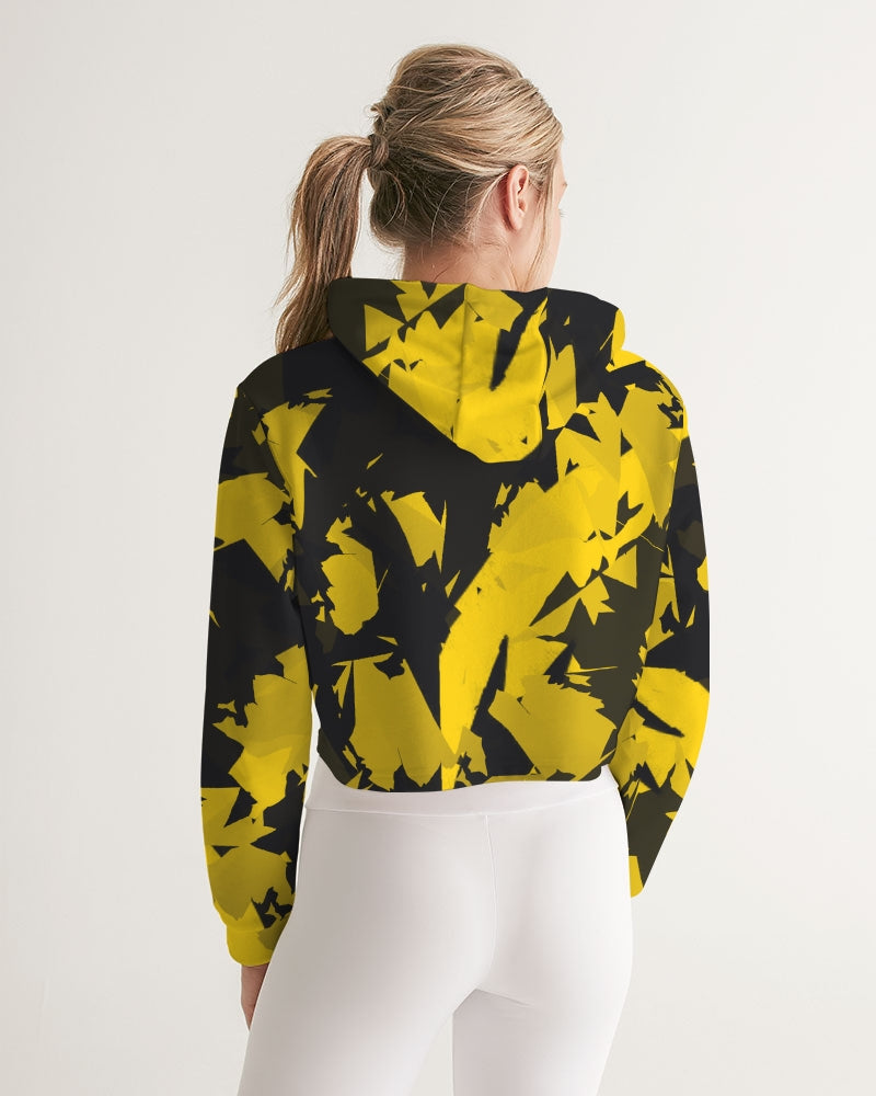 Thunder 4’s (Multi) Women's Cropped Hoodie