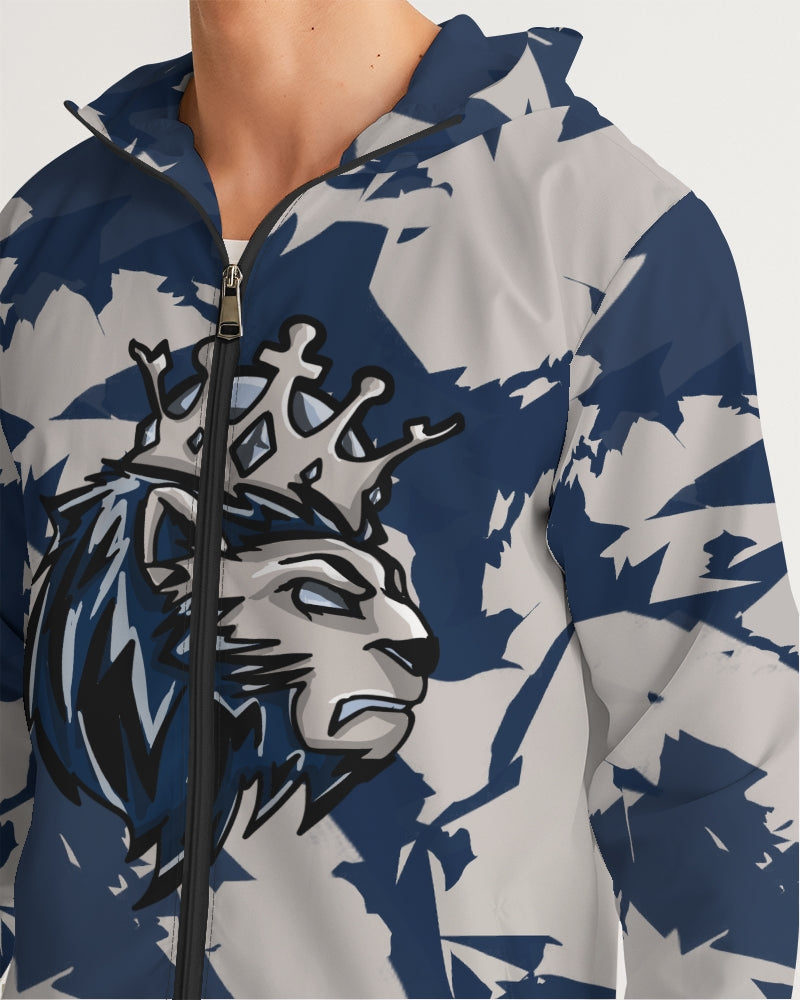 Georgetown 6’s (Magnet/College Blue) Men's Windbreaker