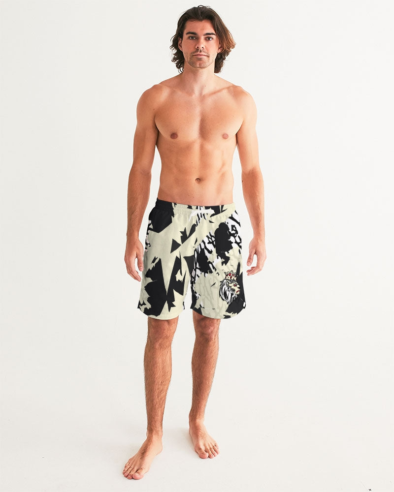 Reimaged 3’s (Elephant print Multi) Men's Swim Trunk