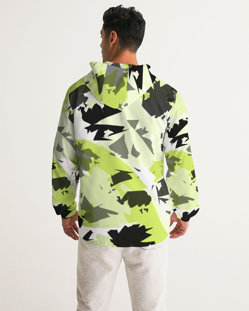 Visionaire Retro 1 High (Green/Multi) Men's Windbreaker