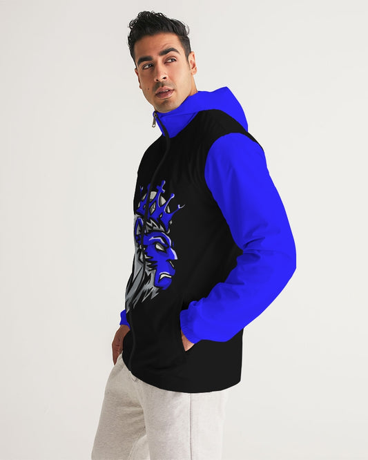 Racer Blue 5’s (Black) Men's Windbreaker