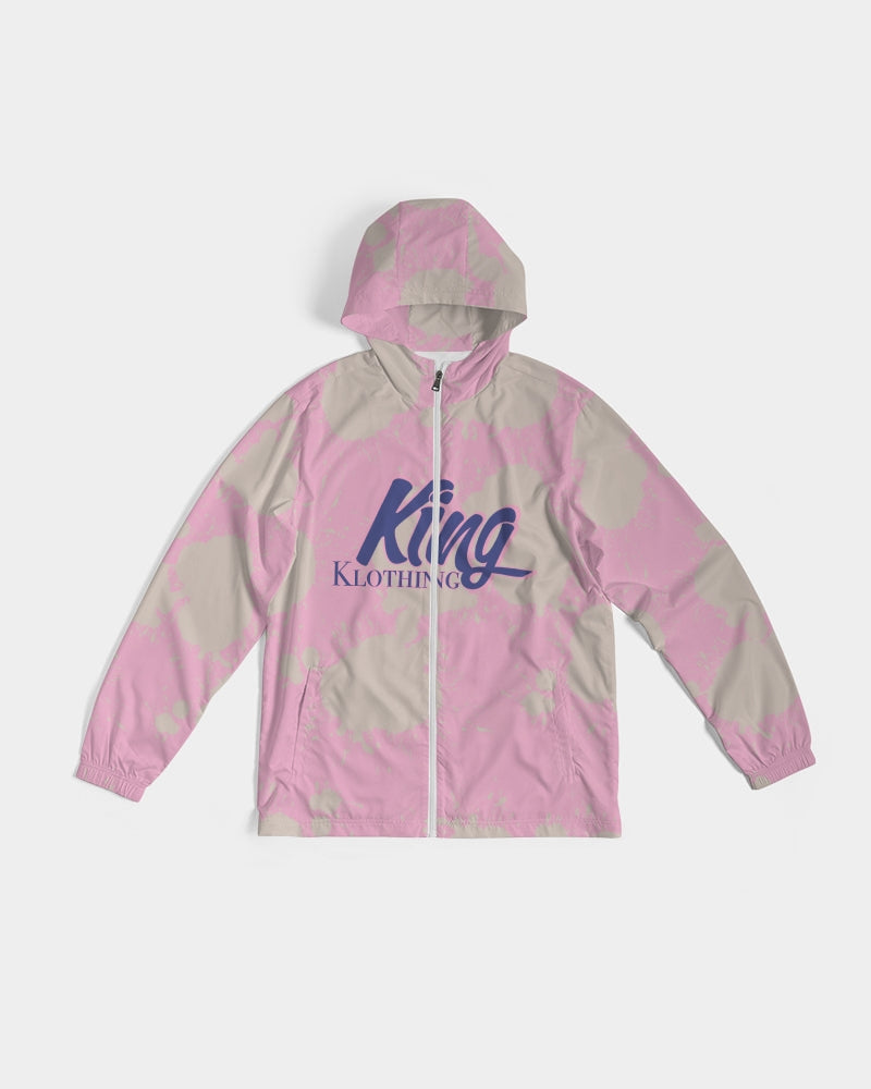 Sapphire 7’s (Pink Splatter) Men's Windbreaker