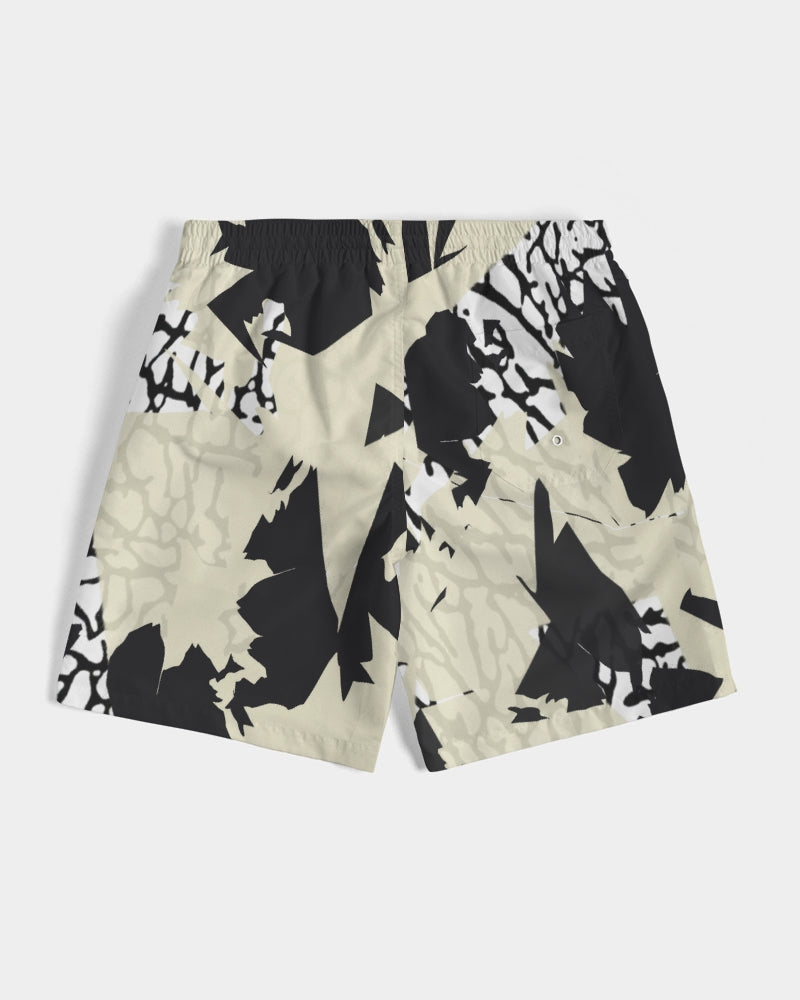 Reimaged 3’s (Elephant print Multi) Men's Swim Trunk