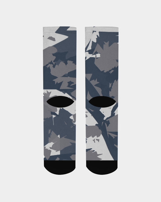 French Blue 13’s (White/French Blue/Grey) Men's Socks