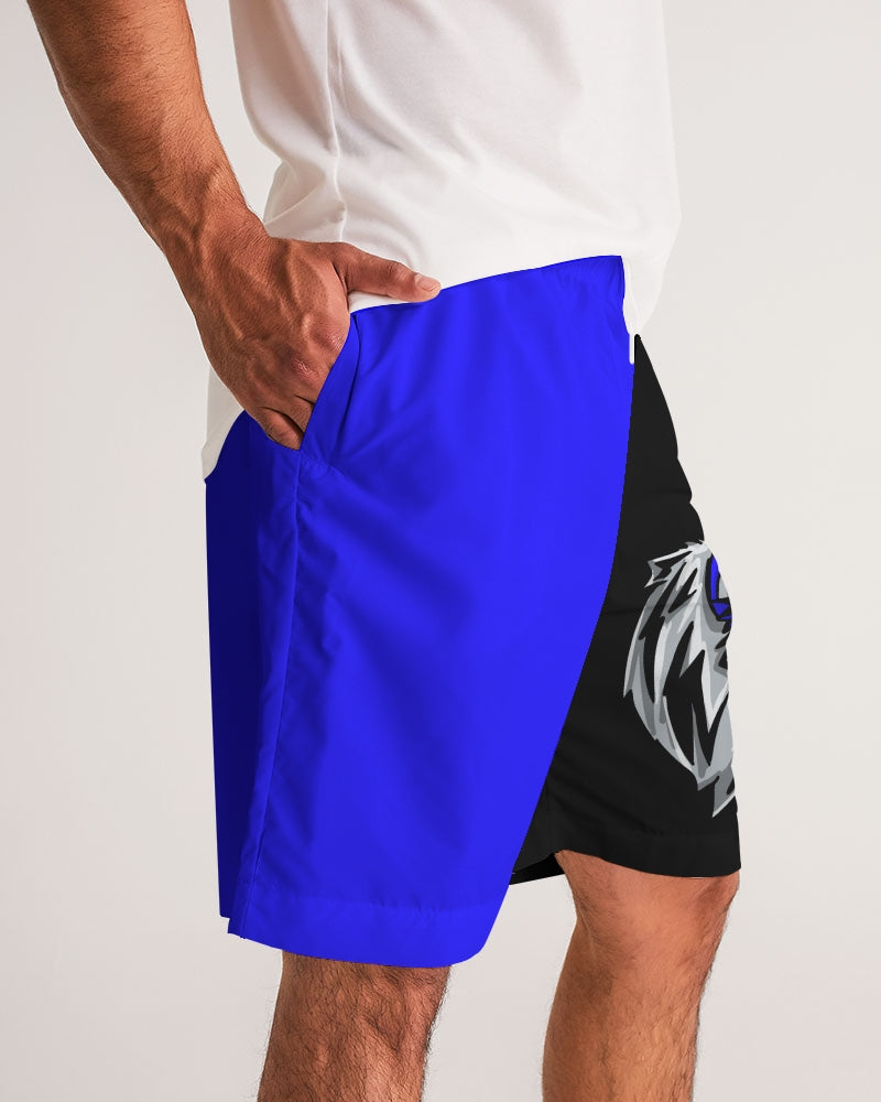 Racer Blue 5’s (Black) Men's Jogger Shorts