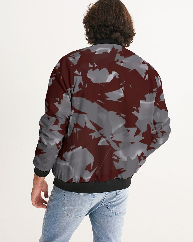 Burgundy 5’s (Multi) Men's Bomber Jacket