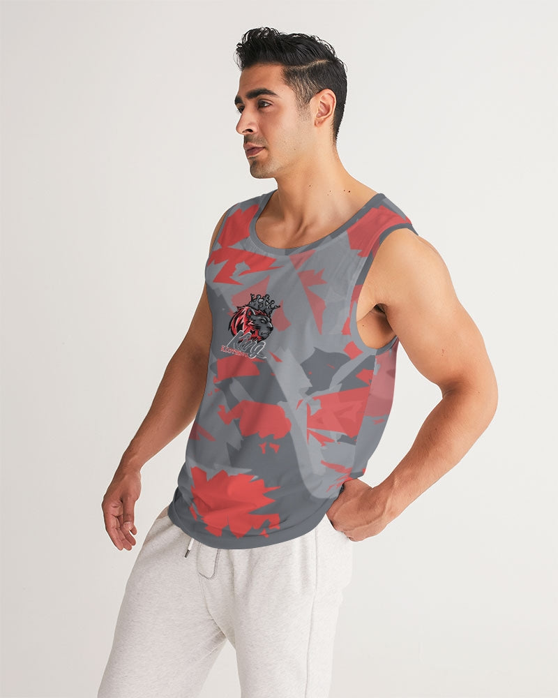 Infrared 4’s (Dark Grey/Multi) Men's Sports Tank