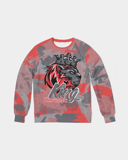 Infrared 4’s (Infrared Multi) Men's Classic French Terry Crewneck Pullover