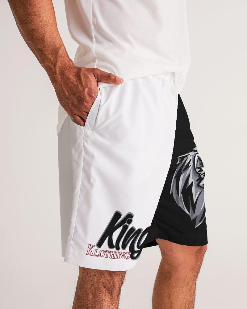 Playoff 12’s (Black) Men's Jogger Shorts